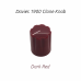davies 1900 clone knob, abs plastic, 6.4mm solid shaft (KNBCPBUA) by synthcube.com